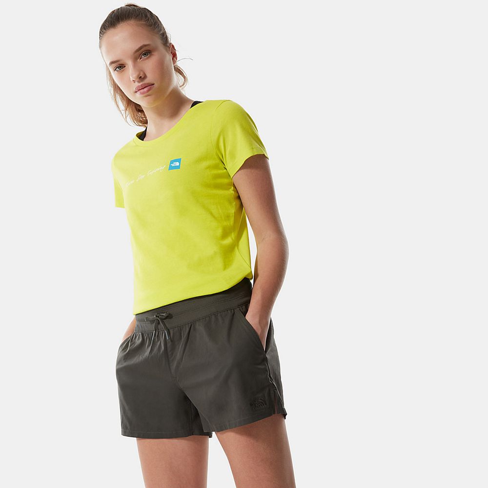 The North Face Shorts Womens Australia - The North Face Aphrodite Green (YDP-684305)